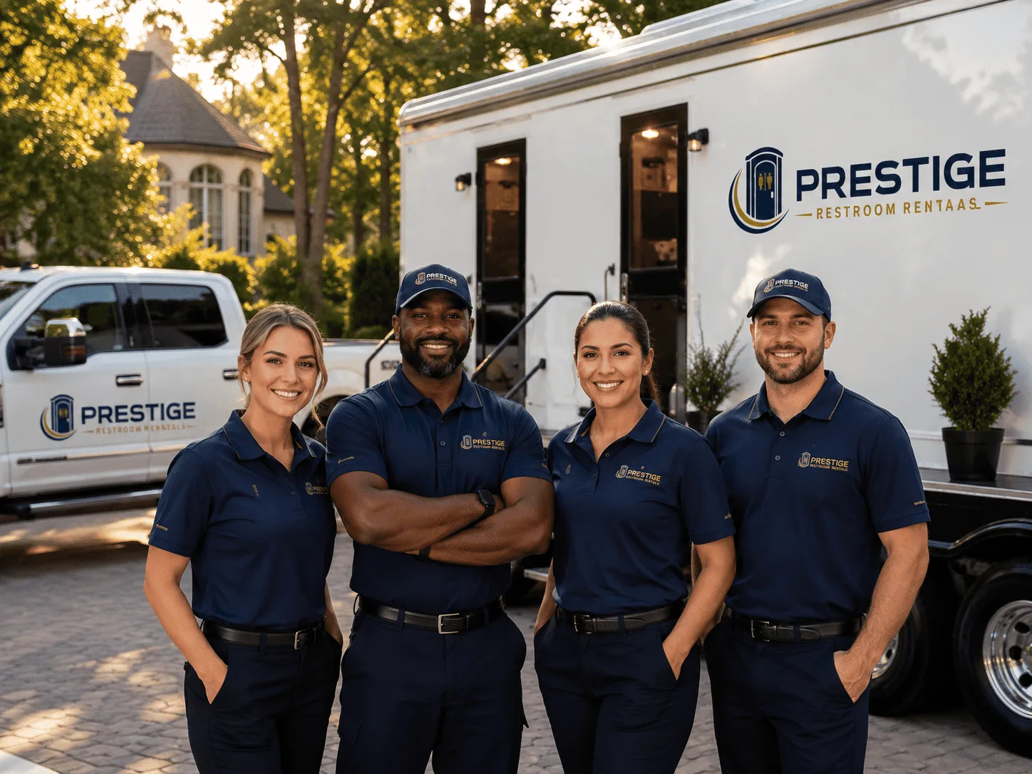 Trusted Luxury Portable Restrooms company in Fresno, TX